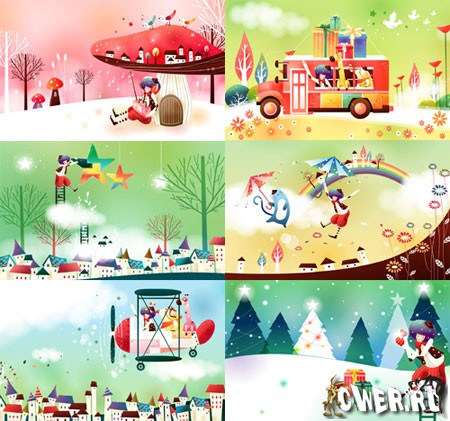 Children Art Illustration Wallpapers