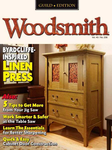 журнал Woodsmith №236 April-May 2018 апрель-май 2018