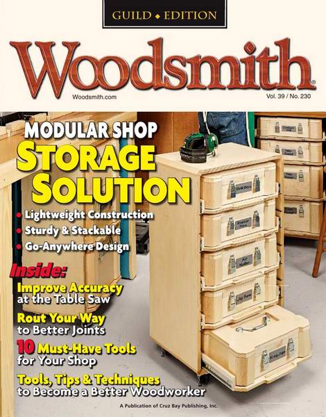 журнал Woodsmith №230 April-May апрель-май 2017