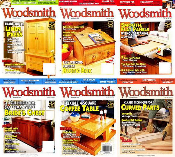 Woodsmith №211-216 February 2014 - January 2015 Архив Подшивка 2014