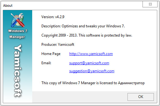 Windows 7 Manager