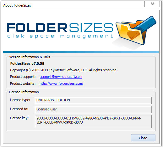 FolderSizes Enterprise Edition