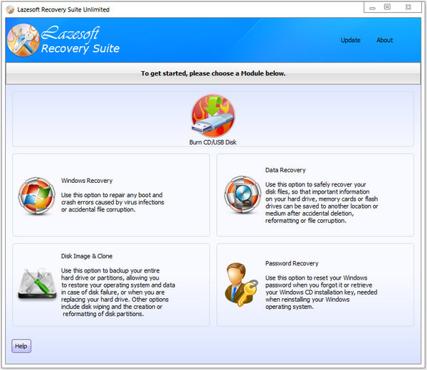 Lazesoft Recovery Suite Unlimited Edition