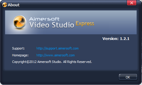 Aimersoft Video Studio Express