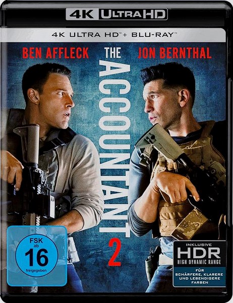 The Accountant 2 Blu-Ray 4K