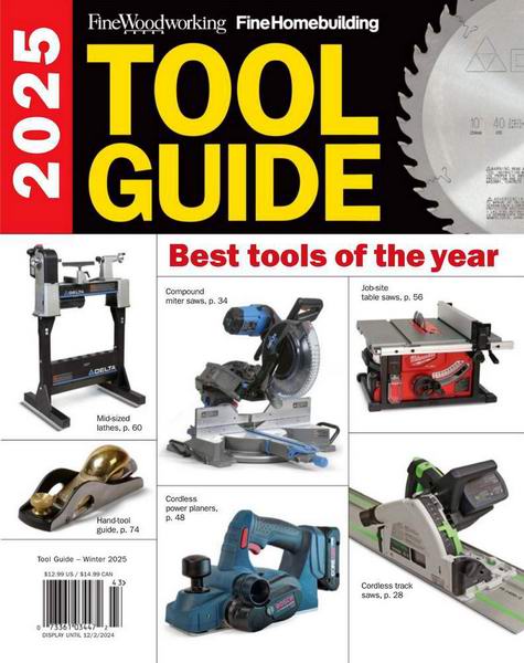 Fine Woodworking Tool Guide Winter 2025