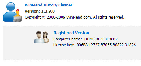 WinMend History Cleaner