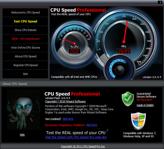 CPU Speed