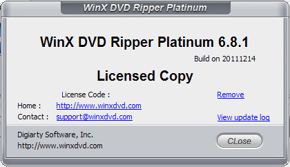 WinX DVD Ripper