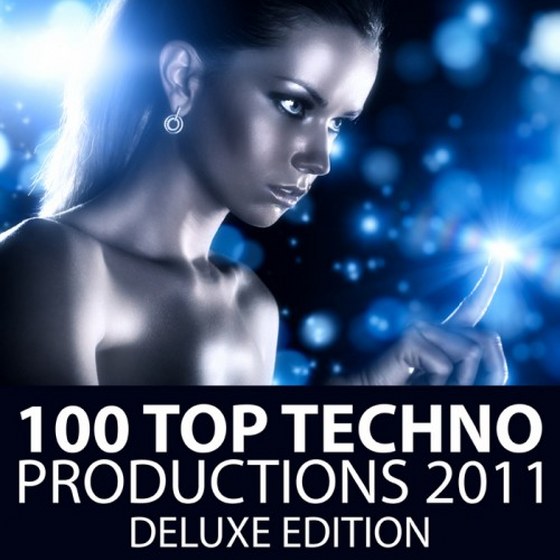 скачать 100 Top Techno Productions Deluxe Edition (2011)
