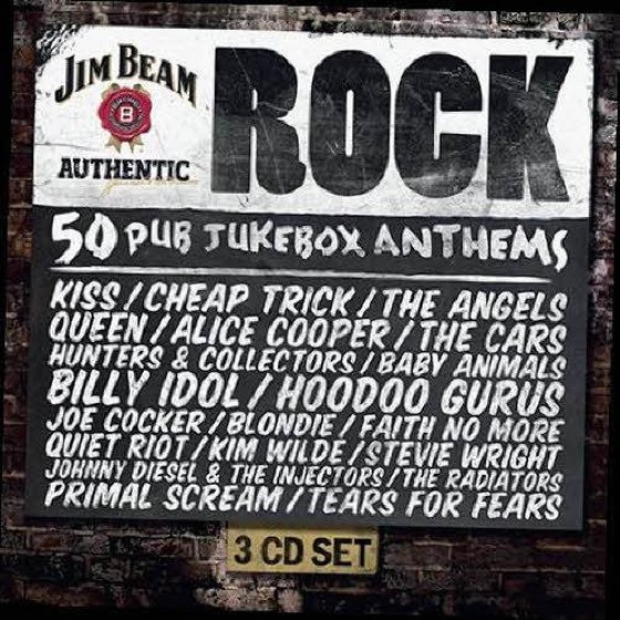 скачать Jim Beam Authentic Rock. 50 Pub Jukebox Anthems (2012)