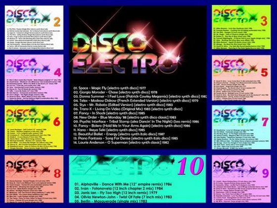 Disco Electro 1-10: 70's & 80's (2013)