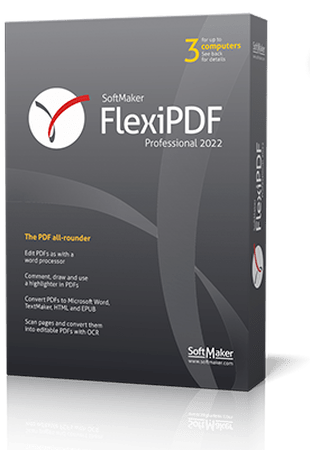 Portable SoftMaker FlexiPDF 2022 Professional 3.0.0