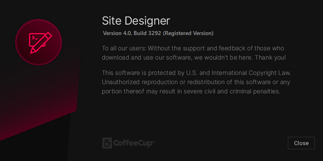 CoffeeCup Responsive Site Designer 4.0 Build 3292