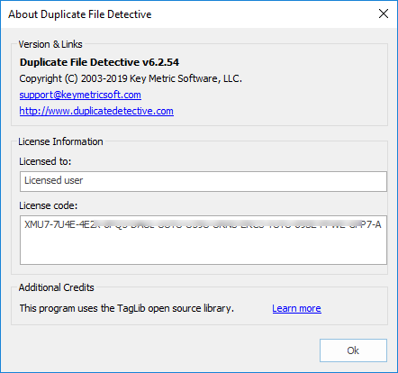 Duplicate File Detective 6.2.54.0 Professional Edition