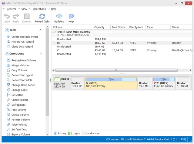 Macrorit Partition Expert 5.3.7 + Portable