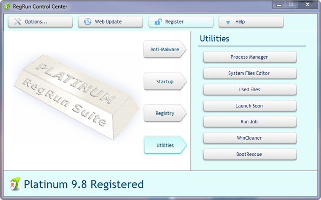 RegRun Security Suite Platinum 9.80.0.680