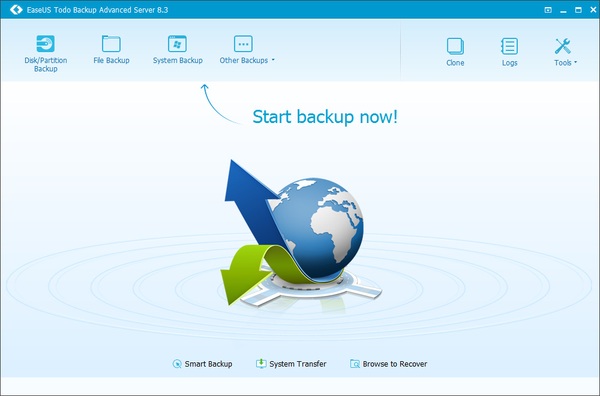 EaseUS Todo Backup Advanced Server 8.3.0