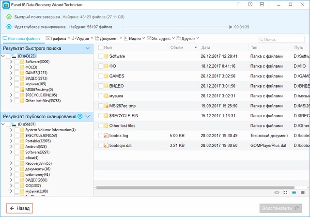 EaseUS Data Recovery Wizard 11.9.0 Technician / Professional