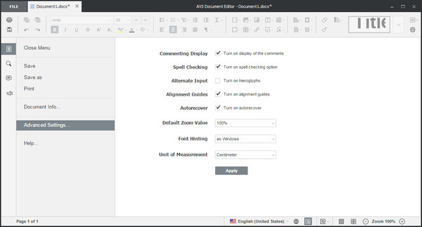 AVS Document Editor3