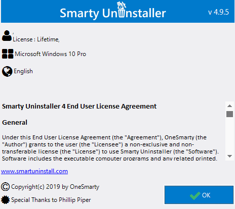 Smarty Uninstaller 4.9.5