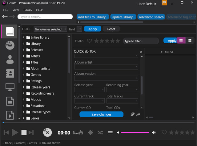 Helium Music Manager 13.0 Build 14922