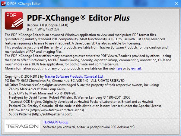 PDF-XChange Editor Plus 7.0.324.0