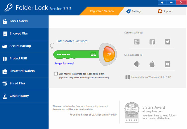 Folder Lock 7.7.3