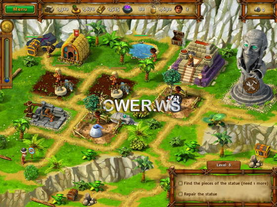 скриншот игры Моаи 2. Дорога в царство мертвых