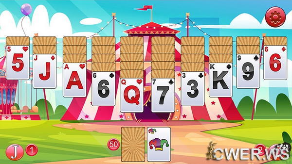 скриншот игры Big Top Solitaire