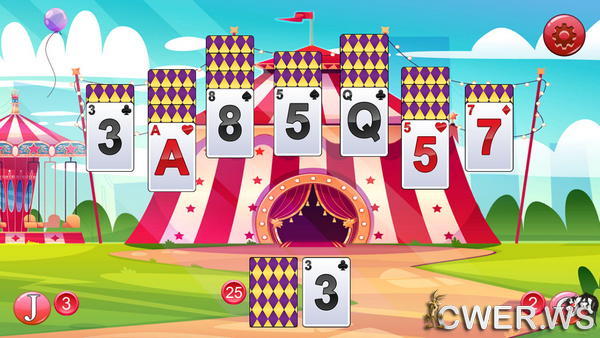 скриншот игры Big Top Solitaire