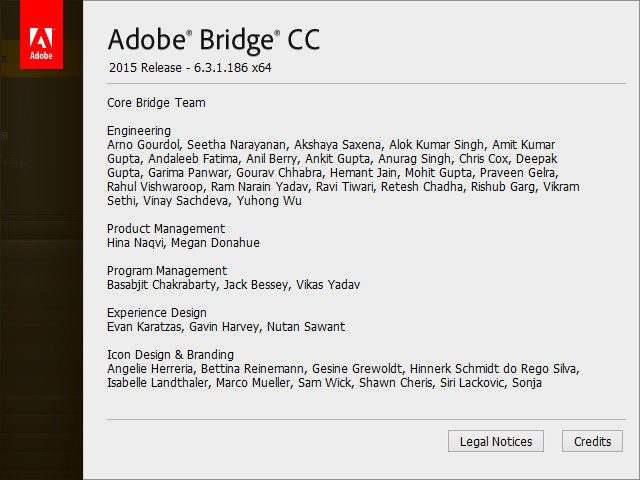 Adobe Bridge CC 2015