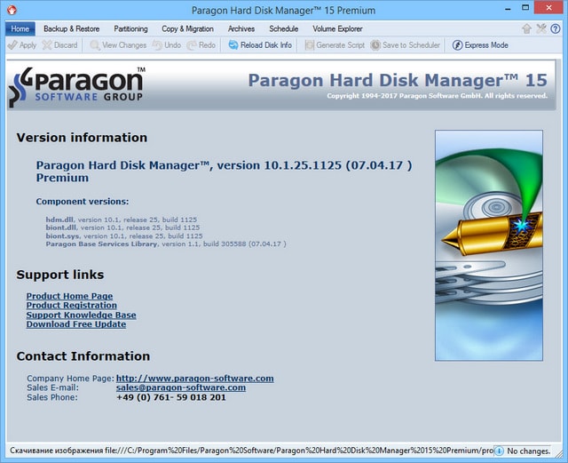 Paragon Hard Disk Manager 15 Premium