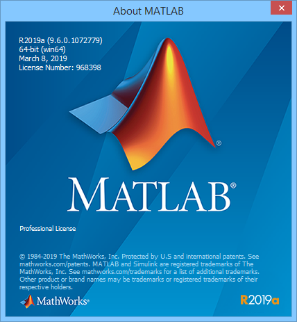 Matlab R2019a