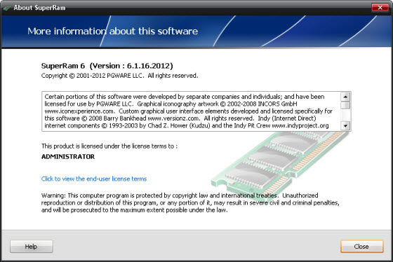 SuperRam 6.1.16.2012