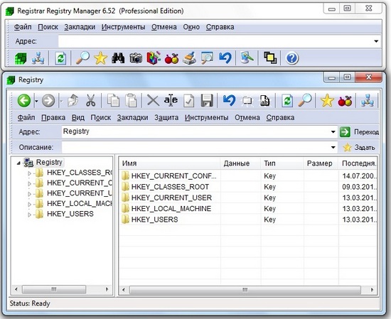 Registrar Registry Manager Pro 6