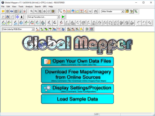 Global Mapper 17.1.1 Build 030416