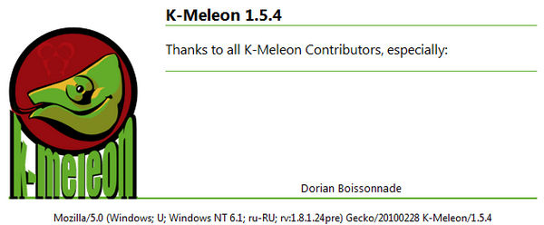 K-Meleon 1.5.4