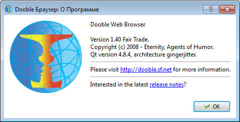 Dooble Web Browser 1.40