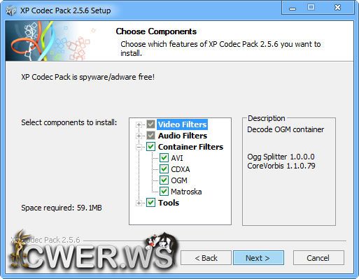 XP Codec Pack 2.5.6