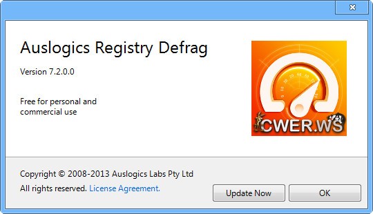 Auslogics Registry Defrag 7.2.0.0