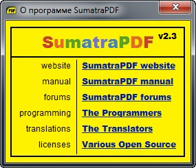 Sumatra PDF