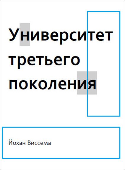 Йохан Виссема. Университет третьего поколения