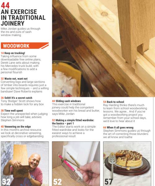 The Woodworker & Woodturner №8 (August 2016)с