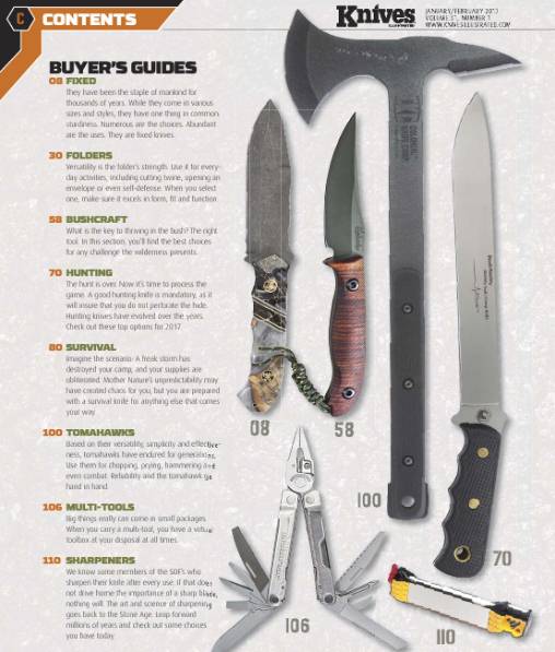 Knives Illustrated №1 (January-February 2017)с