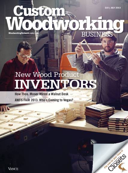 Custom Woodworking Business №5 (July 2013)