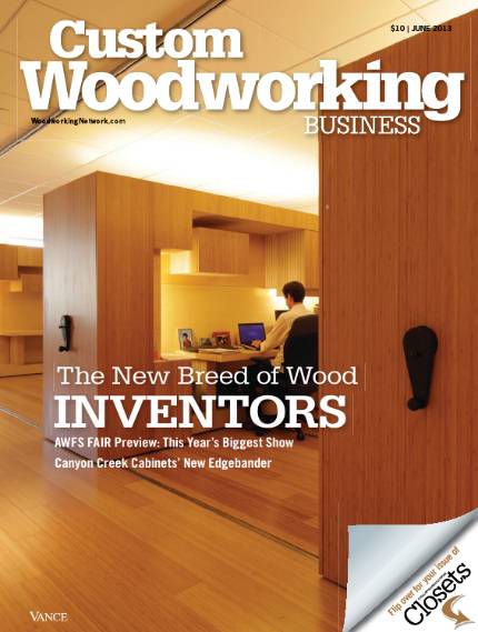 Custom Woodworking Business №4 (June 2013)