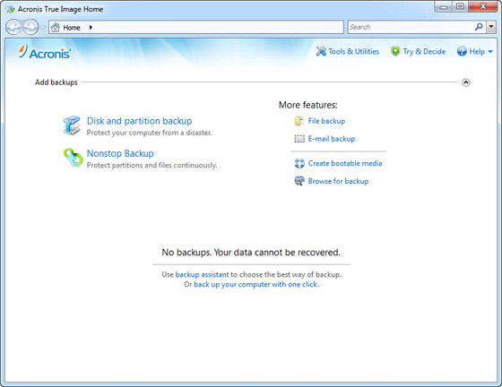 Acronis True Image Home 2011 14.0.0 Build 6868